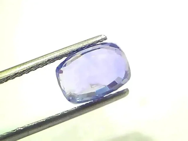 3.91 Ct IGI Certified Unheaated Untreated Natural Burma Blue Sapphire AA - Venus Gems