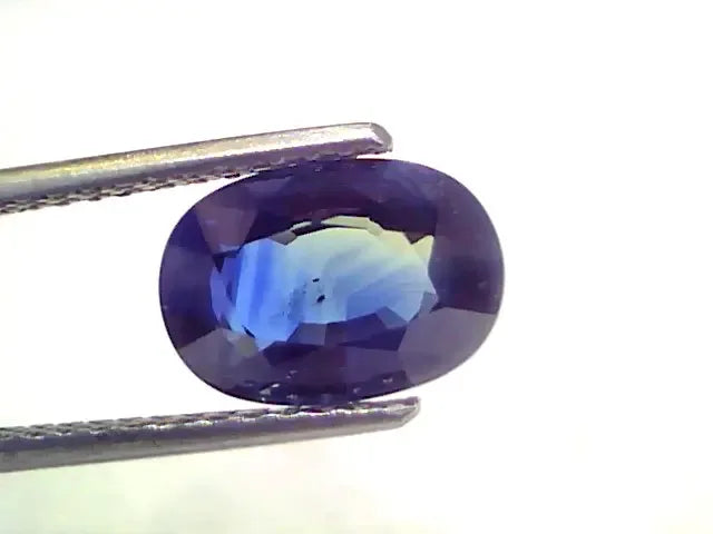 3.93 Ct Certified Unheated Untreated Natural Ceylon Deep Blue Sapphire - Venus Gems