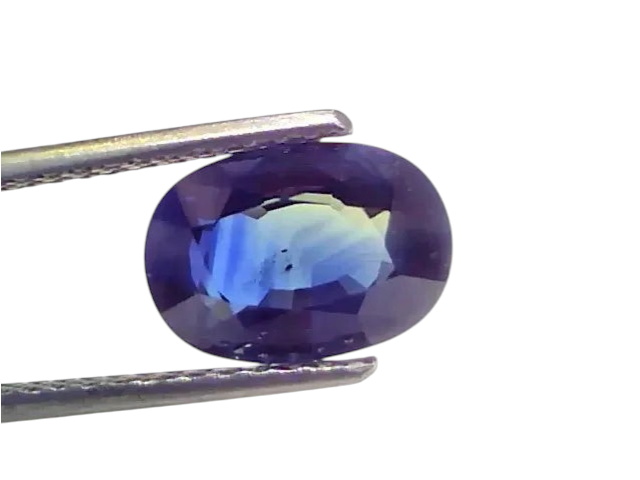 3.93 Ct Certified Unheated Untreated Natural Ceylon Deep Blue Sapphire - Venus Gems