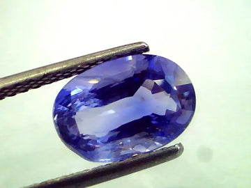 3.94 Ct Unheated Untreated Natural Burma"MOGOK" Blue Sapphire AA