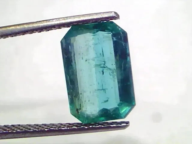 3.94 Ct GII Certified Untreated Natural Zambian Emerald Gems AAAA - Venus Gems