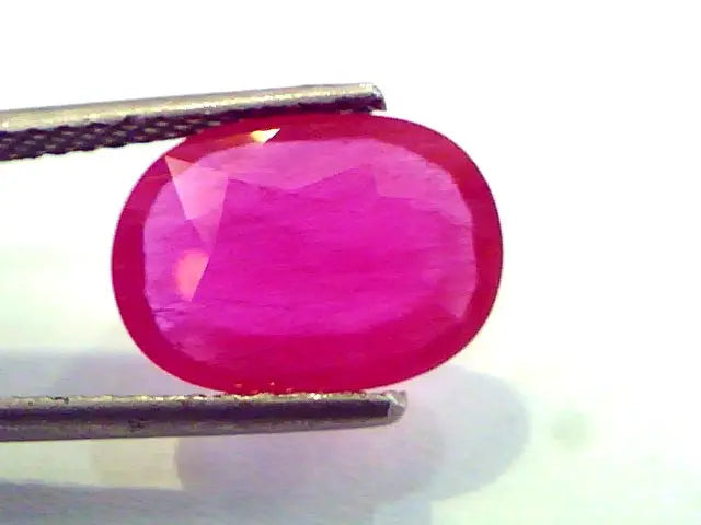 3.94 Ct Natural Ruby Gemstone for Sun Manek (Heated)