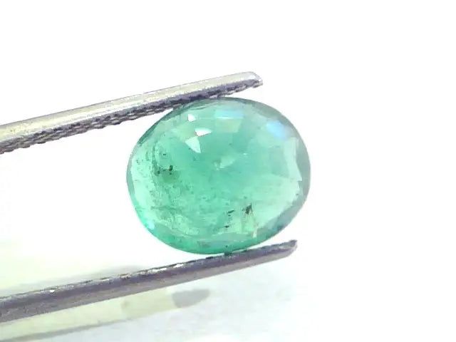 3.88 Ct Unheated Untreated Natural Zambian Emerald Panna Gems
