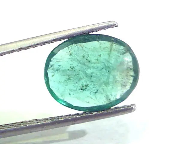 3.95 Ct Unheated Untreated Natural Zambian Emerald Panna Gems