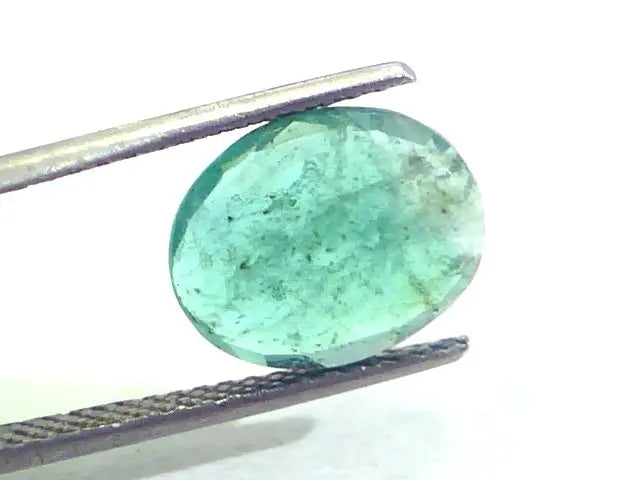 3.95 Ct Unheated Untreated Natural Zambian Emerald Panna Gems