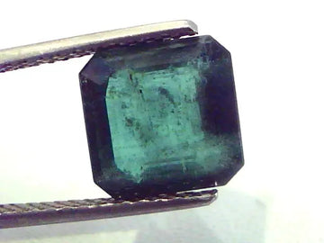3.95 Ct Untreated Unheated Natural Zambian Emerald Gemstone