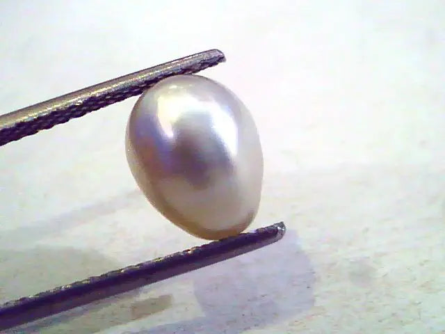 3.96 Ct Certified Natural Venunjula Real Pearl/Real Moti