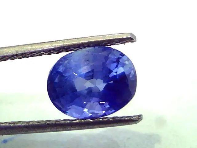 3.93 Ct Unheated Untreated Natural Ceylon Blue Sapphire Neelam Gem