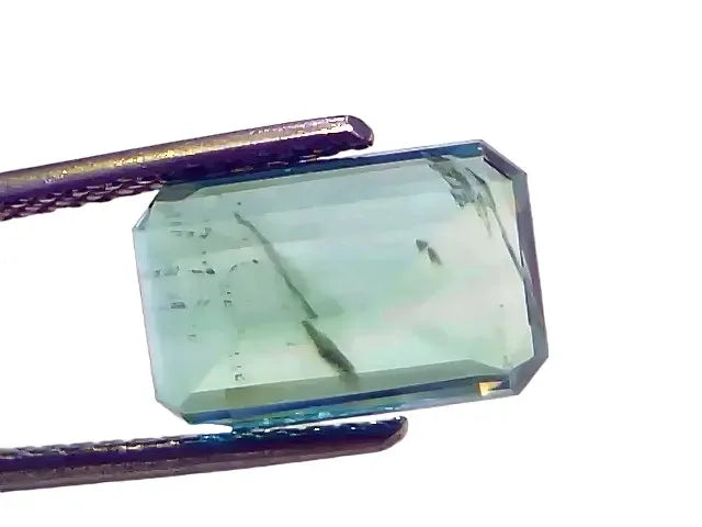 3.98 Ct GII Certified Untreated Natural Zambian Emerald Gemstone AAAAA - Venus Gems