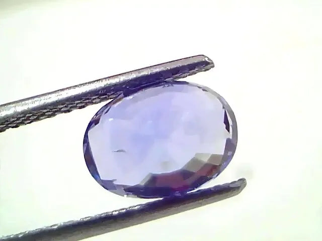 3.99 Ct IGI Certified Unheated Untreated Natural Burma Blue Sapphire AAAA - Venus Gems