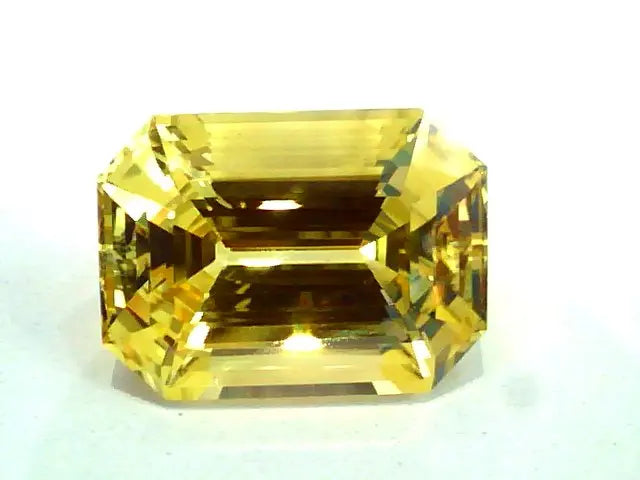 Huge 33.15 Ct Unheated Untreated Natural Ceylon Yellow Sapphire **RARE**