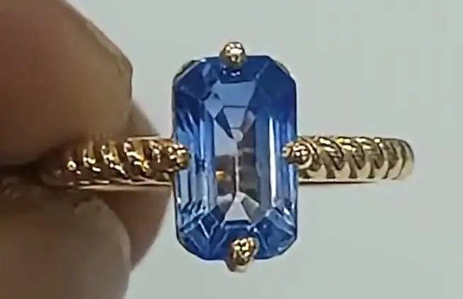 Gemstone Ring Design 8 In All Metal, Watch Video For Details Of Design