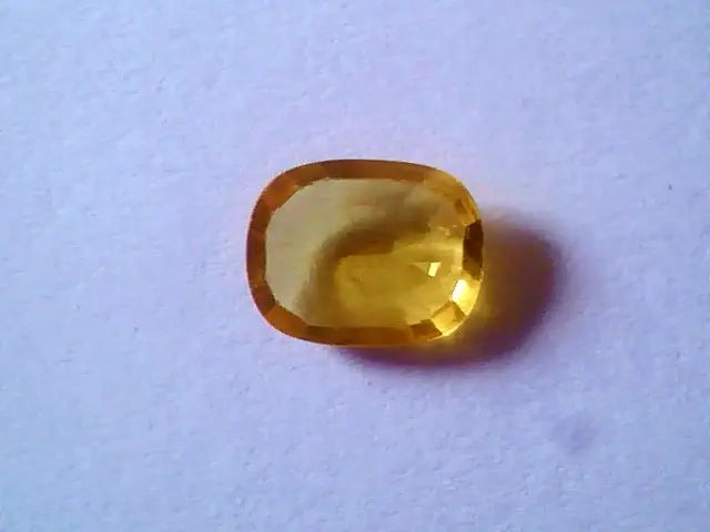 3 Ct Premium Grade Bangkok Natural Yellow Sapphire