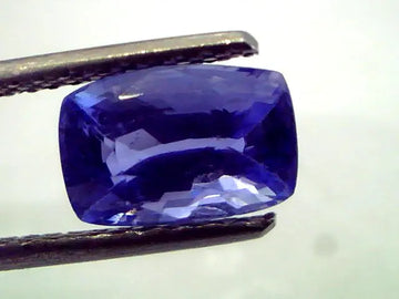 3 Ct IGI Certified Unheated Natural Madagaskar Blue Sapphire AAA