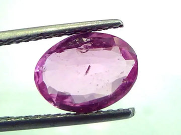 3.08 Ct Unheated Untreated Natural Madagaskar Pink Sapphire Gemstone - Venus Gems
