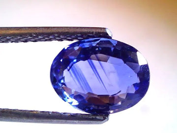 3 Ct Untreated Natural Ceylon Blue Sapphire Neelam Gemstone