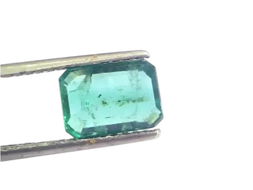 3.07 Ct Untreated Natural Zambian Emerald Gemstone Panna AAAAA - Venus Gems