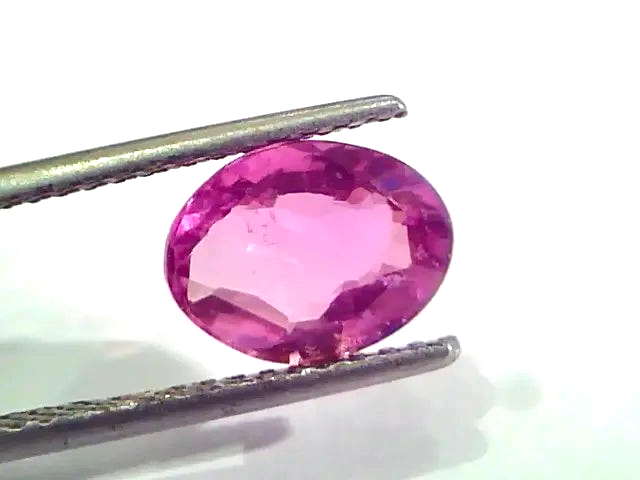 3.30 Ct GII Certified Unheated Untreated Natural Madagaskar Ruby - Venus Gems