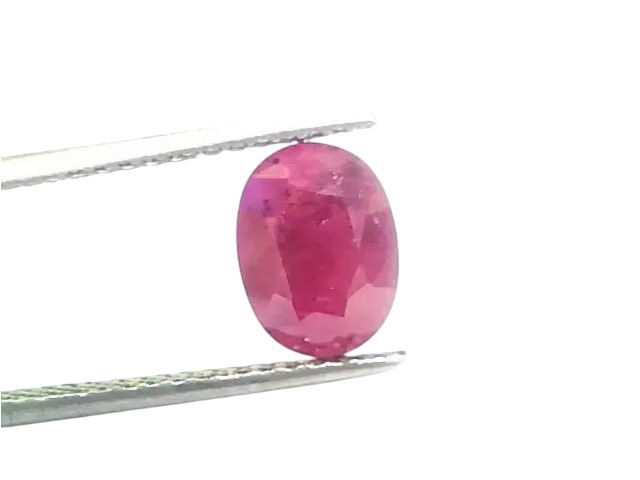 3.32 Ct Certified Unheated Untreated Natural New Burma Ruby - Venus Gems