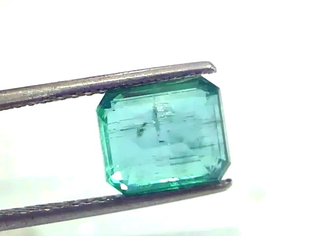 3.05 Ct Certified Untreated Natural Zambian Emerald Gemstone AAA - Venus Gems
