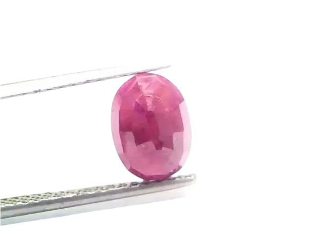 3.32 Ct Certified Unheated Untreated Natural New Burma Ruby - Venus Gems