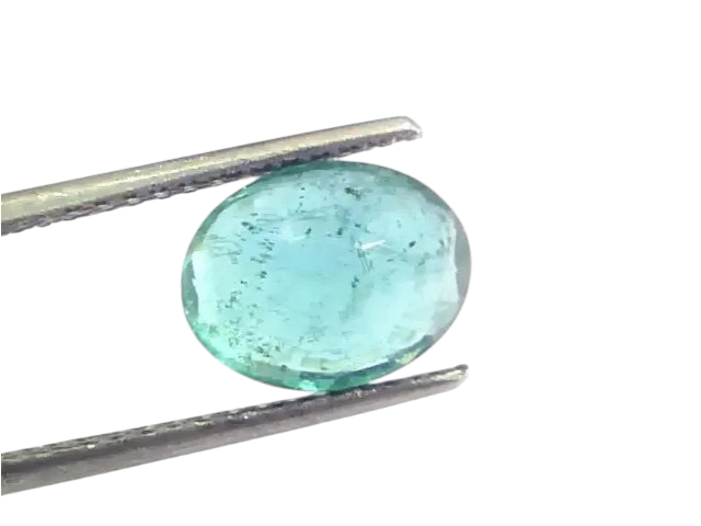 3.69 Ct Untreated Natural Zambian Emerald Gemstone Panna AAAAA - Venus Gems