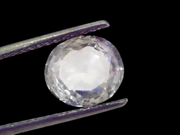 3.76 Ct Unheated Untreated Natural Ceylon White Sapphire Gems - Venus Gems