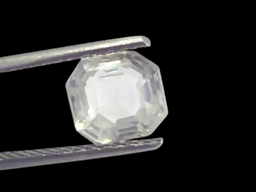 3.45 Ct Unheated Untreated Natural White Sapphire Gemstones - Venus Gems