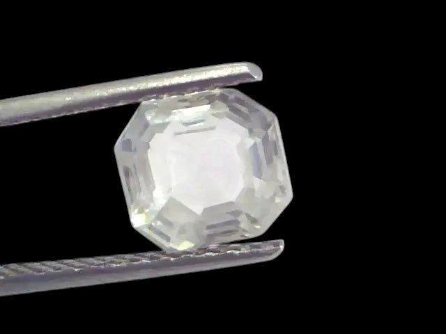 3.45 Ct Unheated Untreated Natural White Sapphire Gemstones - Venus Gems