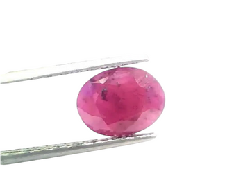 3.39 Ct Certified Unheated Untreated Natural New Burma Ruby - Venus Gems