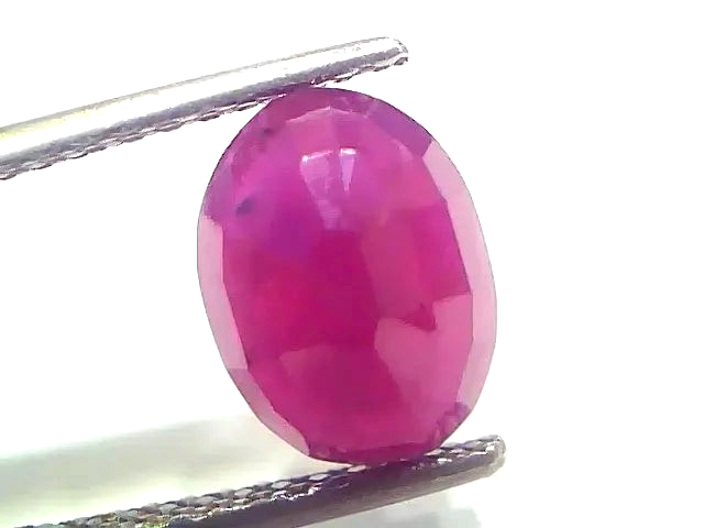 3.50 Ct Certified Unheated Untreated Natural New Burma Ruby - Venus Gems