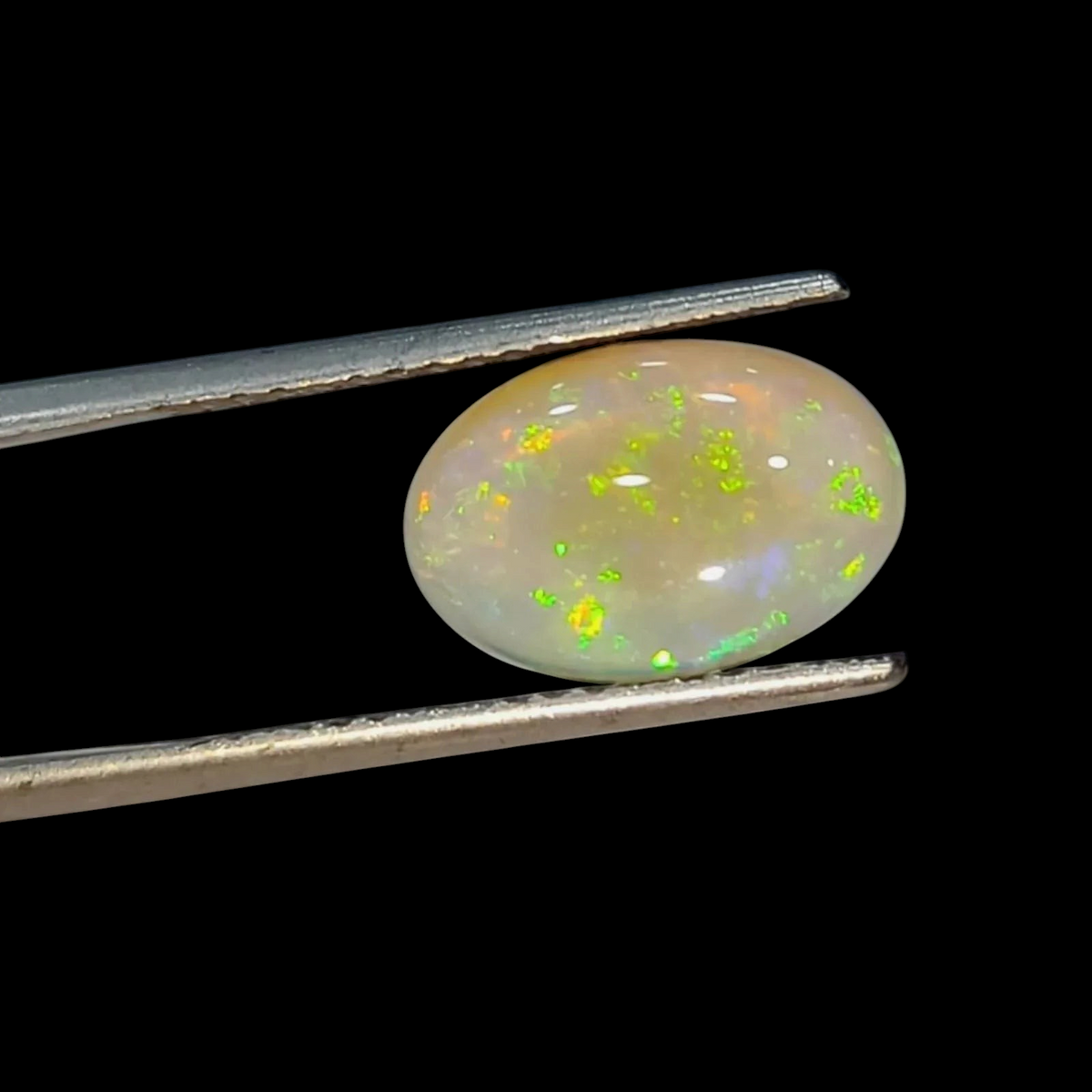 3.20 Ct Untreated Natural Australian Double Fire Opal Premium AAAAA - Venus Gems
