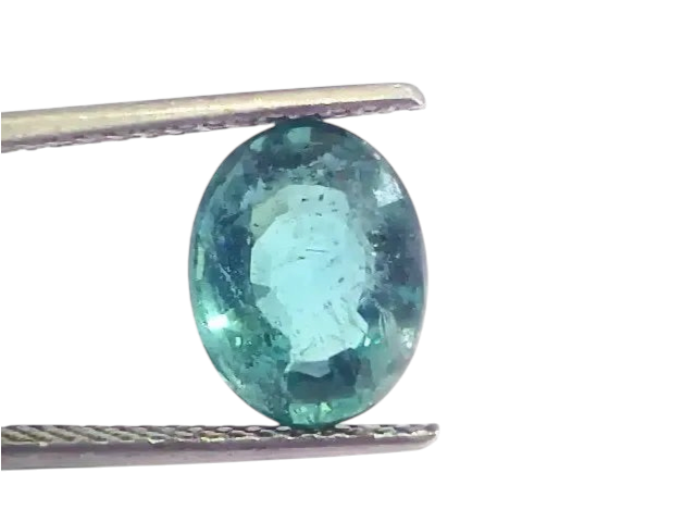 3.69 Ct Untreated Natural Zambian Emerald Gemstone Panna AAAAA - Venus Gems