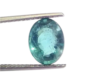 3.69 Ct Untreated Natural Zambian Emerald Gemstone Panna AAAAA - Venus Gems