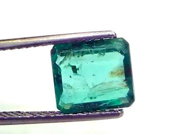 3.17 Ct GII Certified Untreated Natural Zambian Emerald Gems AAAAA - Venus Gems