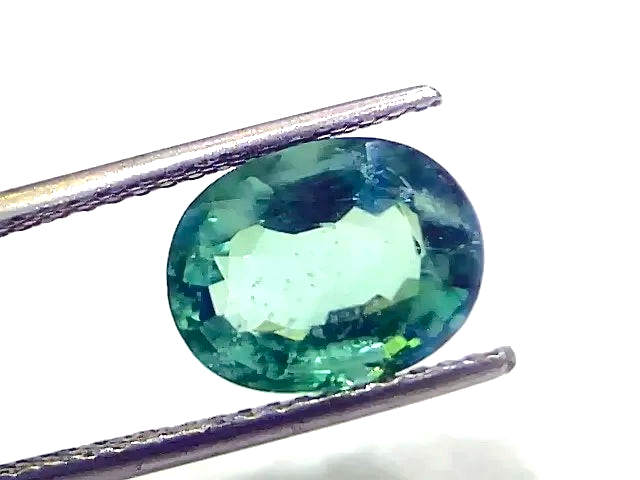 3.79 Ct GII Certified Untreated Natural Zambian Emerald Gemstone AAAAA - Venus Gems
