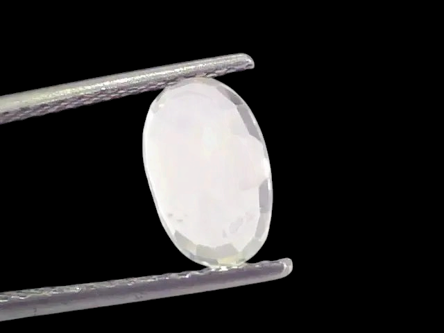 3.71 Ct Unheated Untreated Natural White Sapphire Gemstones - Venus Gems