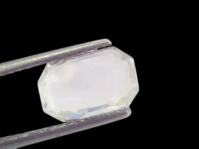 3.07 Ct Unheated Untreated Natural White Sapphire Gemstones - Venus Gems