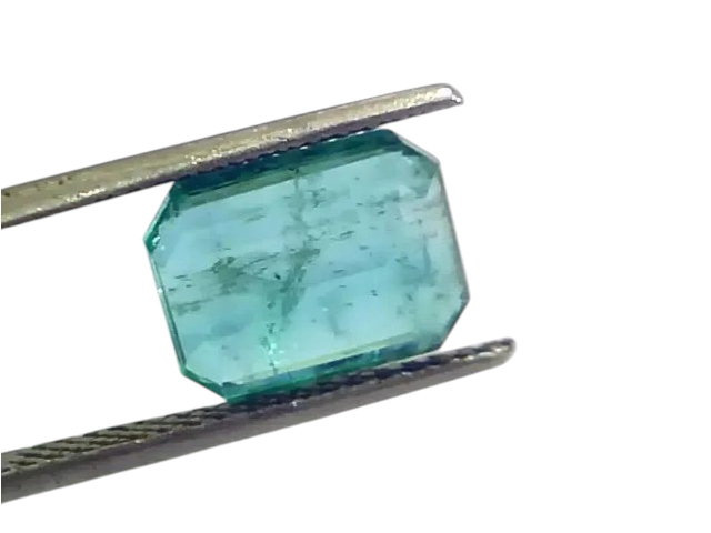 3.78 Ct Untreated Premium Natural Zambian Emerald Gems - Venus Gems