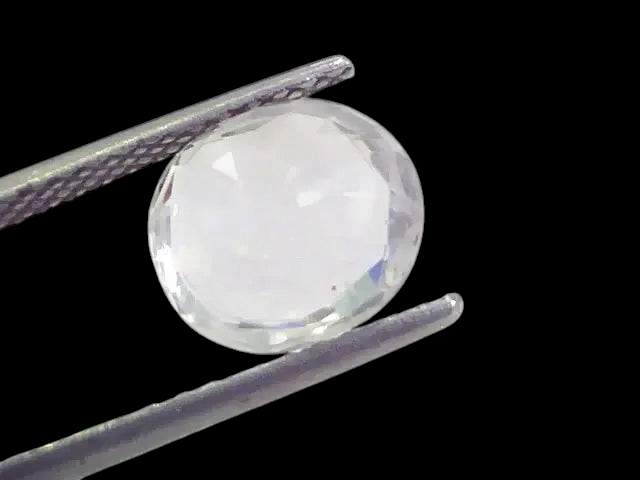 3.76 Ct Unheated Untreated Natural Ceylon White Sapphire Gems - Venus Gems