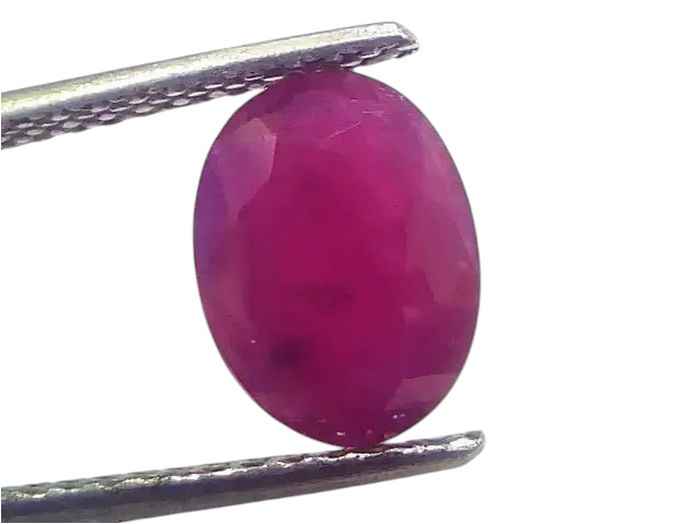 3.50 Ct Certified Unheated Untreated Natural New Burma Ruby - Venus Gems