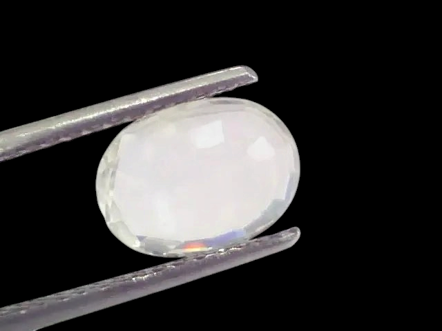 3.55 Ct Unheated Untreated Natural White Sapphire Gemstones - Venus Gems