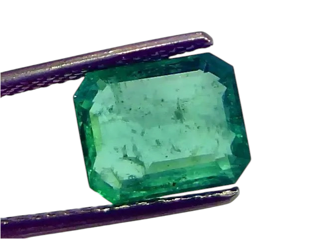 3.68 Ct IGI Certified Untreated Natural Colombian Emerald Gems AAA - Venus Gems