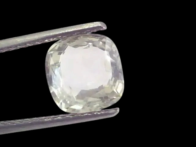 3.50 Ct Unheated Untreated Natural White Sapphire Gemstones - Venus Gems