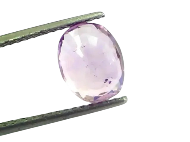 3.67 Ct Unheated Untreated Natural Purple Sapphire Khuni Neelam - Venus Gems