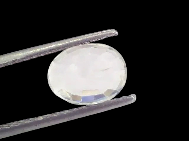 3.27 Ct Unheated Untreated Natural White Sapphire Gemstones - Venus Gems