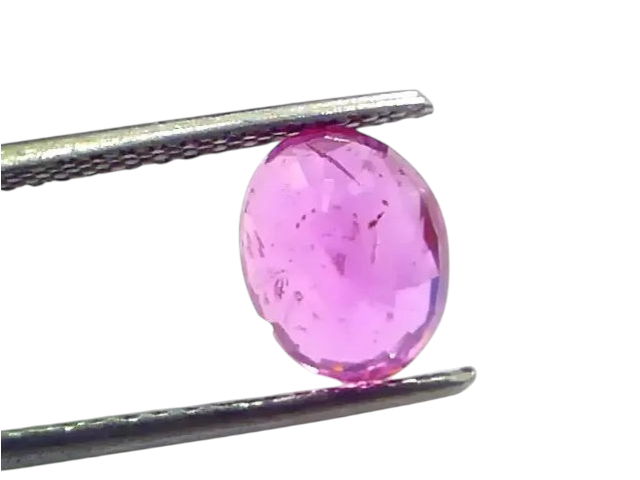 3.43 Ct GII Certified Unheated Untreated Natural Madagaskar Ruby AAAA - Venus Gems