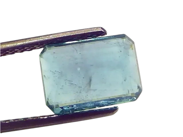 3.75 Ct Certified Untreated Natural Zambian Emerald Gemstone Panna - Venus Gems