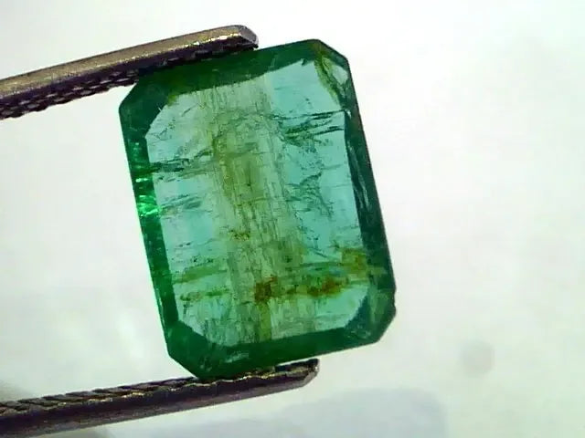 3.99 Ct Unheated Untreated Natural Zambian Emerald Panna Gems - Venus Gems