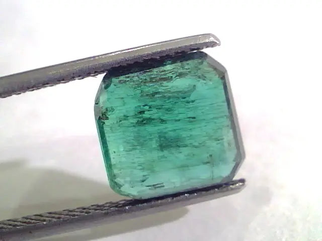 4.02 Ct Untreated Natural Zambian Emerald Gemstone Panna Gems